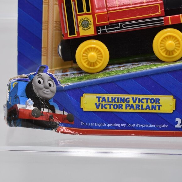 Talking Victor Fisher Price Working Light Thomas & Friends Wooden Railway 2013 - Picture 5 of 9